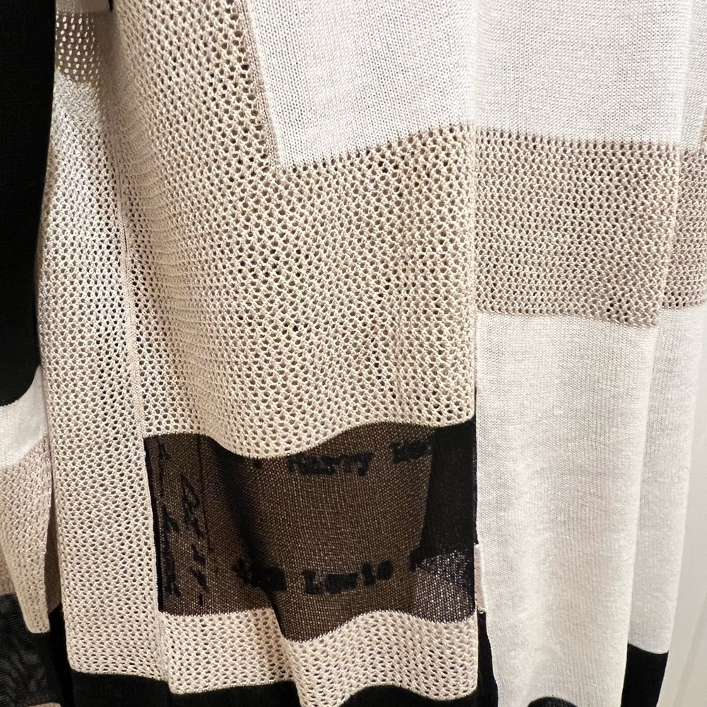 INC International Concepts Color Block Cardigan - Picture 8 of 11